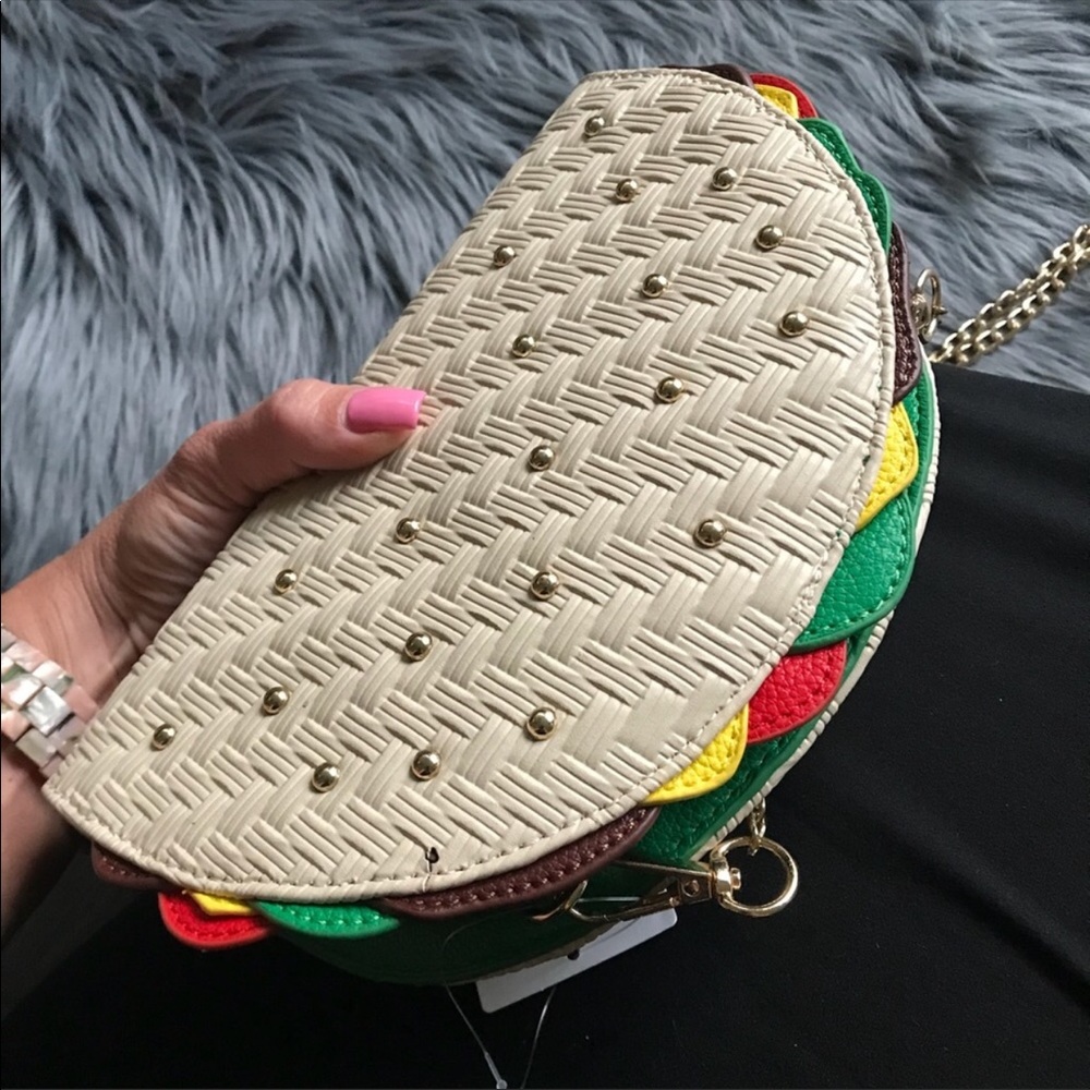 NWT 🌮 TACO TUESDAY CLUTCH • PURSE • CROSSBODY - Picture 4 of 8